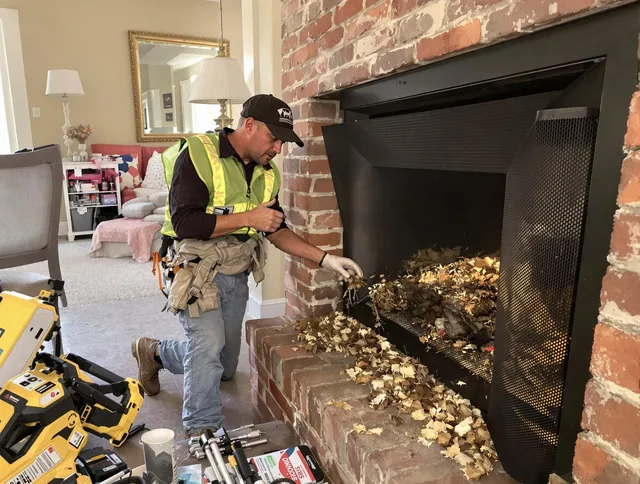 Safe screening installation by Mayfield Heights Chimney Sweep in Mayfield Heights, OH
