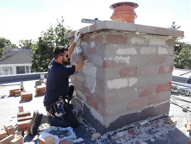 Advanced chimney repair process by Mayfield Heights Chimney Sweep in Mayfield Heights, OH